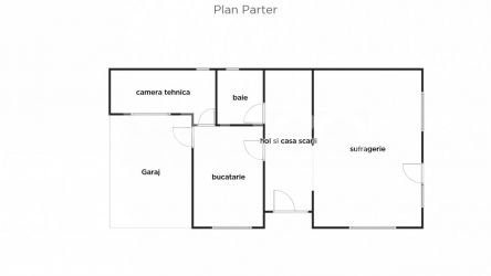 Casa 4 camere spatioase cu incalzire in pardosea - zona linistita