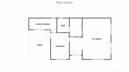 Casa 4 camere spatioase cu incalzire in pardosea - zona linistita