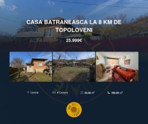 Casa Batraneasca la 8 km de Topoloveni