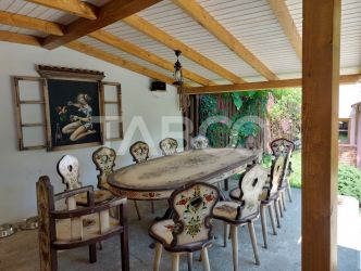 Casa de vanzare specific sasesc si atelier pret avantajos Cisnadioara