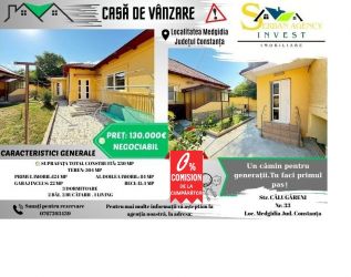 CASĂ DE VÂNZARE – ZONA CENTRALĂ MEDGIDIA