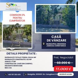 CASA DE VANZARE ZONA CENTRALA MEDGIDIA