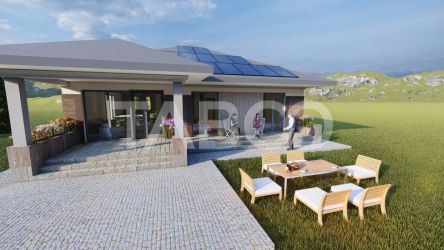 Casa deosebita de vanzare cu 3 camere Sura Mica Sibiu 500 mp teren