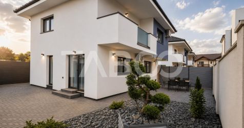 Casa individuala de inchiriat moderna 4 camere 2 bai teren