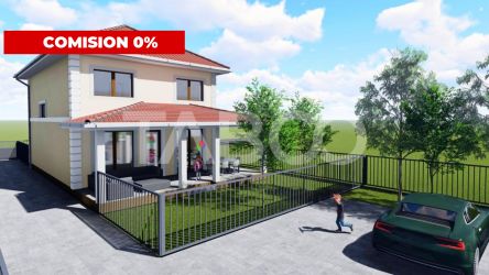 Casa individuala de vanzare cu 4 camere decomandate in Selimbar 