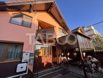  Casa individuala de vanzare cu 5 camere+spatiu comercial 3 bai Sibiu