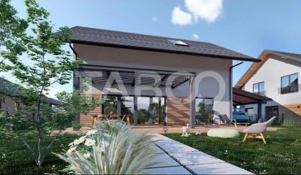 Casa individuala de vanzare cu teren generos- predare la alb