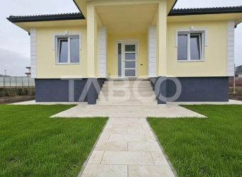 Casa individuala pe un singur nivel 4 camere teren 500 mp