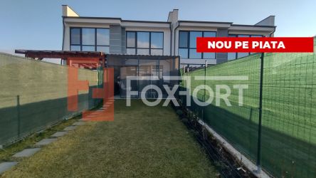 Casa insiruita, 4 camere, Sacalaz - arhitectura moderna, 2 locuri de p