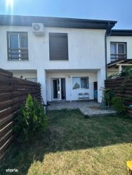Casă înșiruită Bragadiru, curte proprie, mobilată, direct proprietar