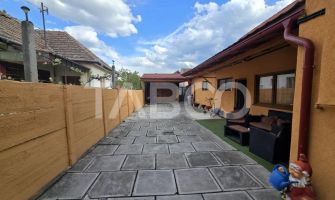 Casa mobilata de vanzare 150 mpu teren 450 mp garaj Piata Cluj Sibiu