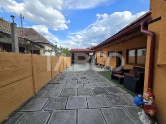 Casa mobilata de vanzare 150 mpu teren 450 mp garaj Piata Cluj Sibiu