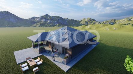 Casa pe un singur nivel cu 3 camere Sura Mica Sibiu 561 mp teren