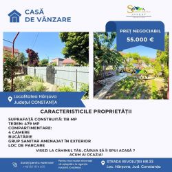 Casă tradițională din chirpici – Hârșova, zonă accesibilă