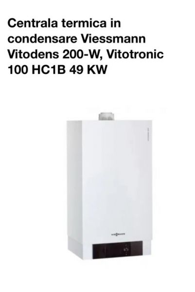 Centrala termica in condensare 49 kw Viessmann Vitodens 200 Vitotronic-2