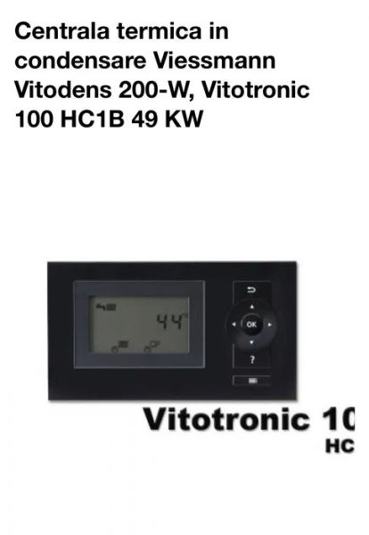 Centrala termica in condensare 49 kw Viessmann Vitodens 200 Vitotronic-3
