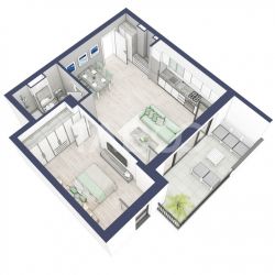 Comision 0 Apartament 2 camere 51 mp utili boxa la subsol Turnisor