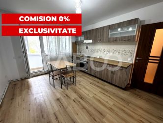 COMISION 0-Apartament renovat complet 3 camere balcon Rahovei Sibiu