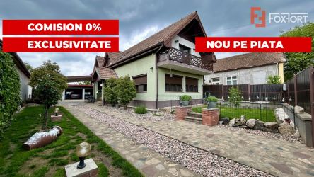 COMISION 0% Casa individuala 4 camere utilata, cu garaj dublu - Giarma