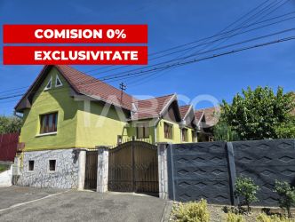 COMISION 0% Casa individuala de vanzare 370mp teren 760mp Gusterita