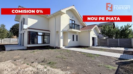 COMISION 0% Casa individuala de vanzare cu 4 camere - Mosnita Noua