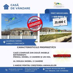COMISION 0 DE LA CUMPARATOR! Proprietate bătrânească în Saraiu