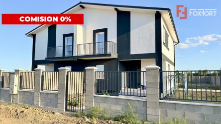 Comision 0% Duplex de vanzare, 4 camere, teren 400 mp - Mosnita Noua