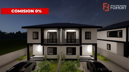 Comision 0% Duplex de vanzare, 4 camere, teren 466 mp - Mosnita Noua