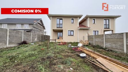 COMISION 0% Duplex individual, 5 camere si teren de 410 mp, zona Mosni
