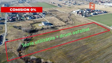 COMISION 0% Parcela Mosnita, toate utilitatile + Asfalt