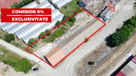 COMISION 0% Spatiu industrial de 695 mp si teren de 1821 mp - Giulvaz