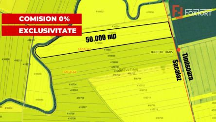 COMISION 0% Teren extravilan agricol, 5ha- Oportunitate investitie