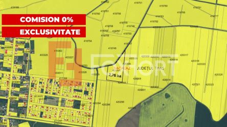 COMISION 0% Teren Extravilan Agricol, Beregsau Mare - Zona in dezvolta