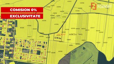 COMISION 0% Teren Extravilan Agricol, Beregsau Mare - Zona in dezvolta
