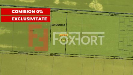 COMISION 0% Teren extravilan pretabil agricol, Sacalaz - Oportunitate 
