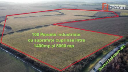 COMISION 0% Teren industrial 2000 mp, utilitati, acces TIR - Mosnita