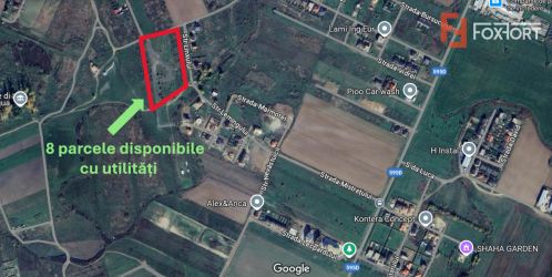 COMISION 0 % Teren intravilan 930 mp - Mosnita cu puz aprobat