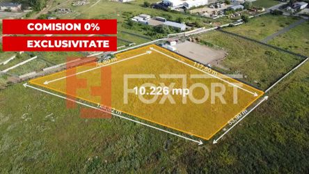 COMISION 0% Teren intravilan de vanzare 10.226 mp, Zona CET SUD