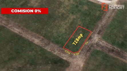 COMISION 0% Teren intravilan pretabil constructii, Sacalaz - 728 mp