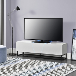 Comoda TV cu LED AANT-0331, 140 x 35 x 41 cm, MDF/metal