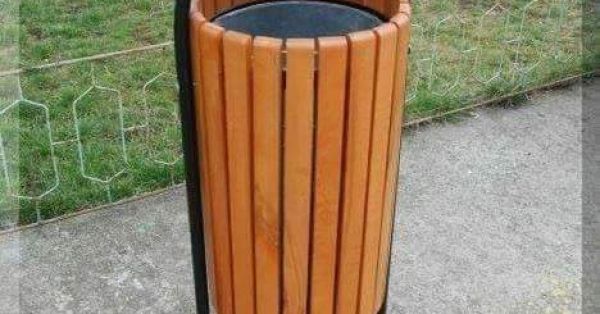 Cos gunoi rustic rabatabil 89185