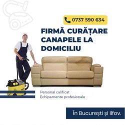 Curatare profesionala pentru canapele si saltele