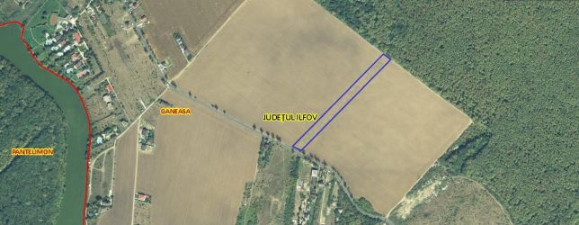 De vanzare 2700 mp teren intravilan/6.900 mp teren extravilan Ganeasa