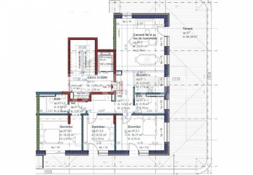 De vanzare penthouse cu terasa de 90 mp semicentral zona Parc Armatura