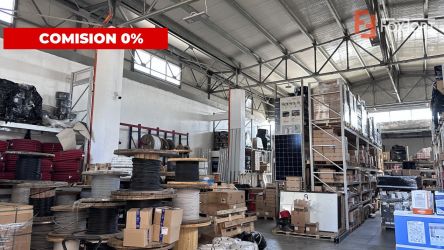 Depozit logistic sau Spatiu de productie –503 mp utili, 950 mp teren