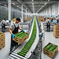 Depozit sortat castraveti germania