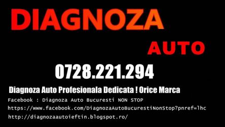 Diagnoza auto - tester auto in Bucuresti ieftin