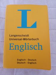 Dicționar nou englez-german și german-englez din Germania 