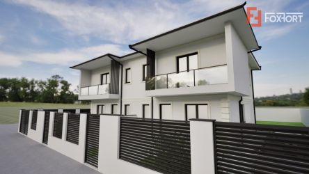 Duplex cu 3 camere de 105 mp utili, 2 fronturi - zona Mosnita Noua