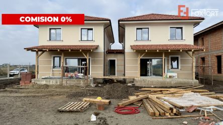 Duplex cu 5 camere de 128 mp utili si teren de 370 mp, zona Giarmata V